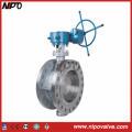 Stainless Steel Flanged Triple Eccentric Butterfly Valve